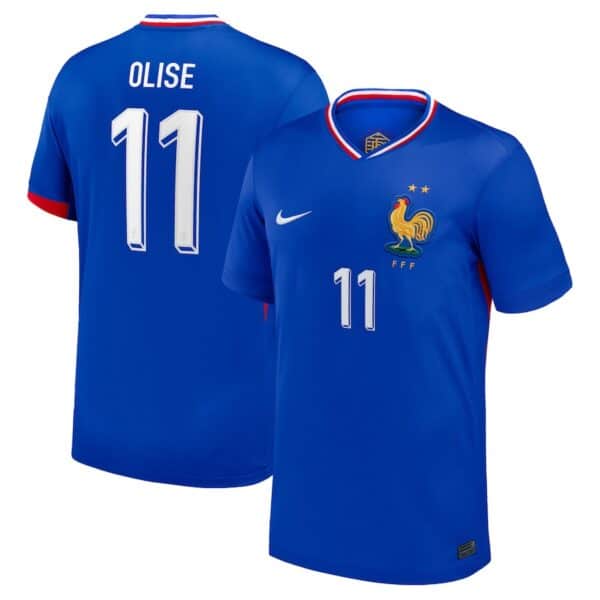 MAILLOT FRANCE DOMICILE OLISE 2024-2025